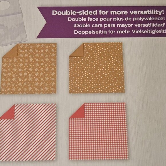 Crafters Companion Paper Pad Cardstock Santa's Kitchen Holiday 12x12 180gsm - Picture 8 of 9